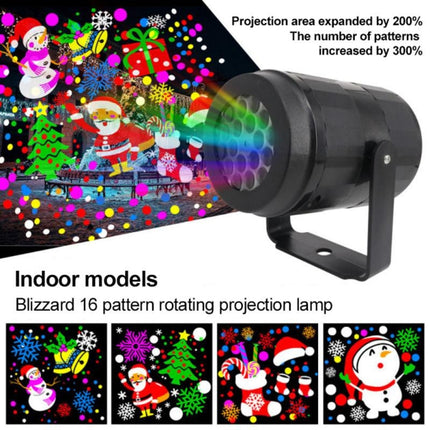 SAMA - Christmas LED Projector Light – 16 Patterns for Indoor Decor