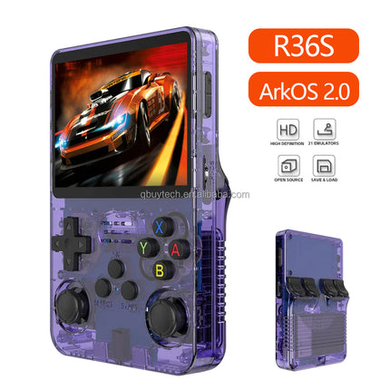 SAMA - R36S Handheld Retro Game Console – 3.5" Open-Source Emulator