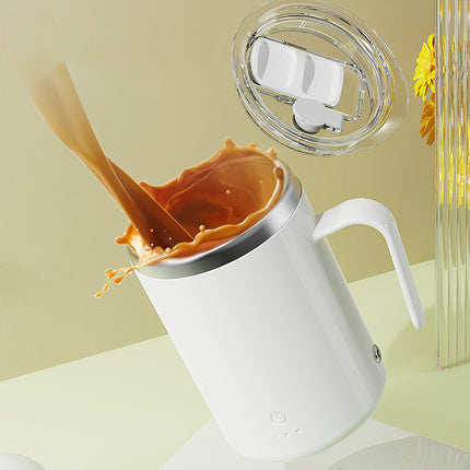 SAMA Automatic Self-Stirring Coffee Mug – Stainless Steel Magnetic Rotating Cup