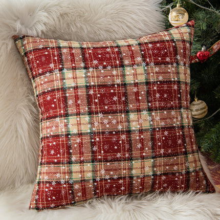 SAMA - Nordic Christmas Plaid Pillow Cover 45x45/30x50cm Cushion Case