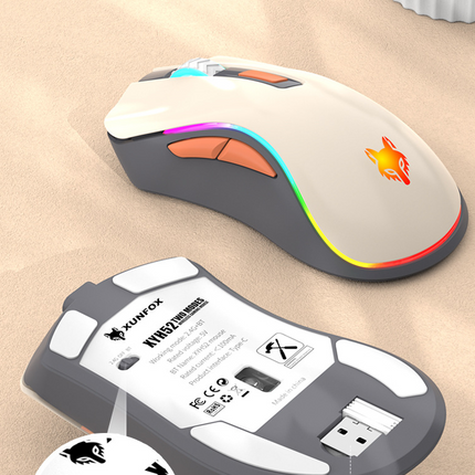 SAMA - 2.4G Bluetooth Dual-Mode Wireless Mouse – Rechargeable & Silent