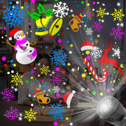 SAMA - Christmas LED Projector Light – 16 Patterns for Indoor Decor