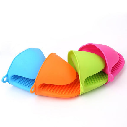 SAMA 2pcs Silicone Anti-Scald Finger Mitts – Non-Slip, Food-Grade