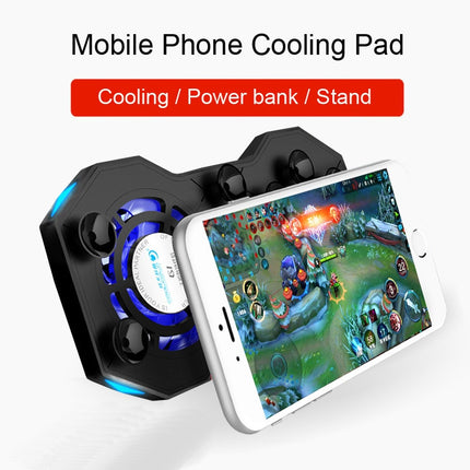 SAMA - G1 Mobile Cooling Pad – Silent Fan, Power Bank & Ring Stand