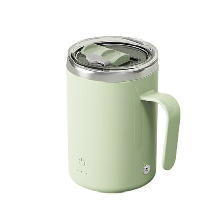 SAMA Automatic Self-Stirring Coffee Mug – Stainless Steel Magnetic Rotating Cup