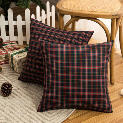 SAMA - Nordic Christmas Plaid Pillow Cover 45x45/30x50cm Cushion Case