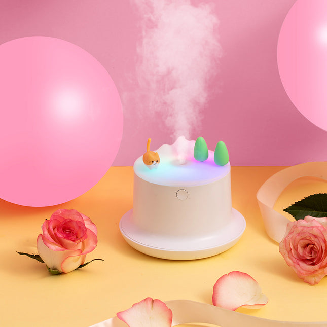 SAMA - Cute Pet USB Mini Humidifier – Colorful LED Atomizer 0.5L