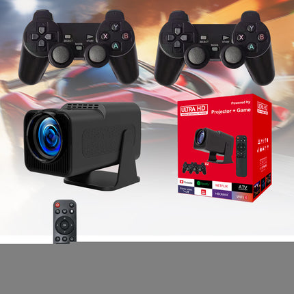 HY320 F600 4K Projector – 32GB Wireless 1080P Android LCD Home Theater