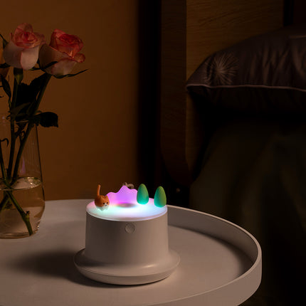 SAMA - Cute Pet USB Mini Humidifier – Colorful LED Atomizer 0.5L