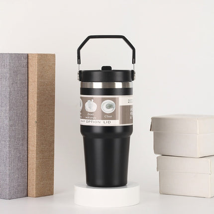 SAMA - ICEFLOW Premium Insulated Stainless Steel Travel Tumbler – Hot & Cold Beverage Companion