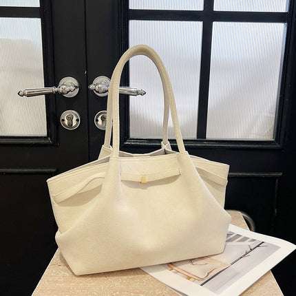 SAMA - Suede Tote Bag for Women – Large Capacity Retro Handbag