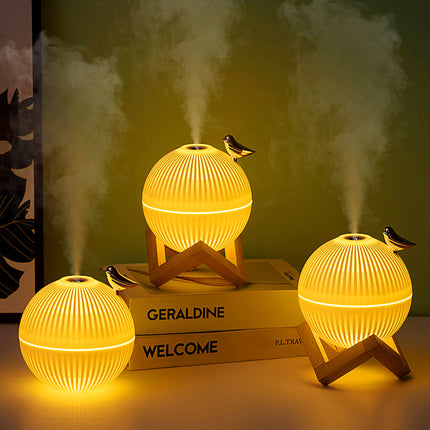 SAMA - 330ml USB Mini Lark Humidifier – Silent Cool Mist for Home & Desk