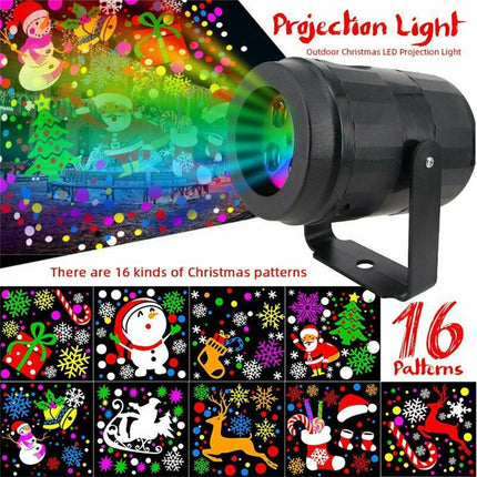 SAMA - Christmas LED Projector Light – 16 Patterns for Indoor Decor