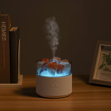 SAMA - Salt Lamp Aromatherapy Humidifier with 7-Color LED & Diffuser