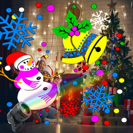 SAMA - Christmas LED Projector Light – 16 Patterns for Indoor Decor