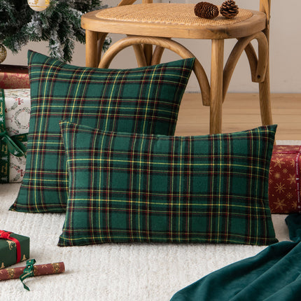 SAMA - Nordic Christmas Plaid Pillow Cover 45x45/30x50cm Cushion Case