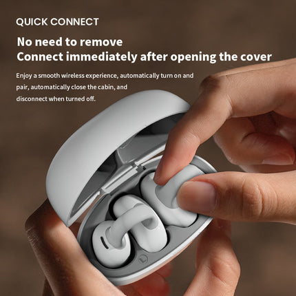 SAMA HM-20 OWS Earclip Bluetooth Earphones – V5.3, Noise Reduction