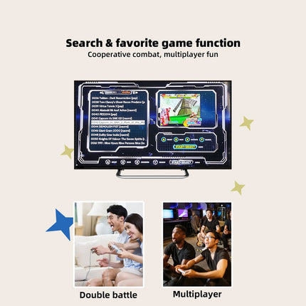 SAMA - Retro Mini GD10 Wireless Gaming Console – Classic TV Game System