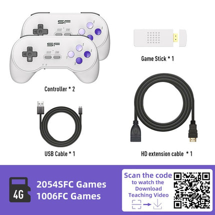SAMA - SFC Retro Gaming Console – SNES Style Wireless HD Mini Console