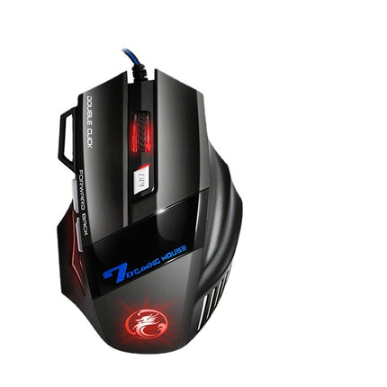 SAMA - AN-300 Wired Gaming Keyboard & Mouse Set – Rainbow Backlit USB