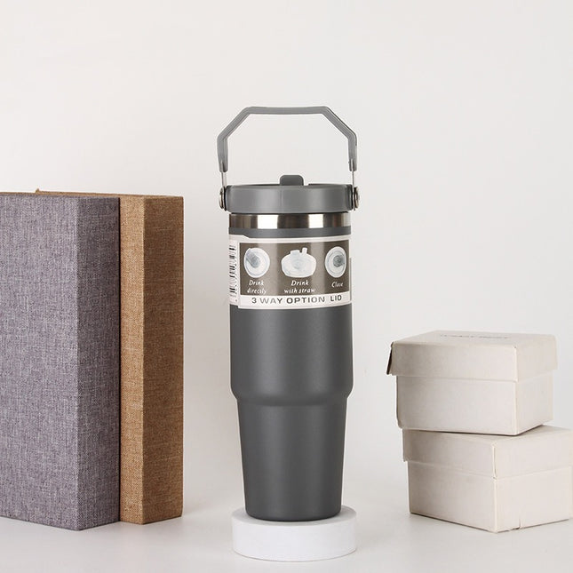 SAMA - ICEFLOW Premium Insulated Stainless Steel Travel Tumbler – Hot & Cold Beverage Companion