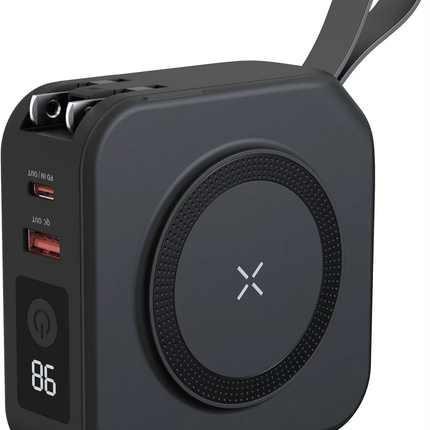 SAMA 5-in-1 Magnetic Wireless Power Bank – 10,000mAh Portable