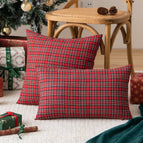 fine checkered red / 45 * 45cm (excluding pillow core)