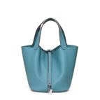 18CM Denim Blue (Silver Buckle)