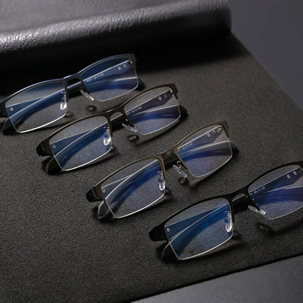 SAMA - Titanium Blue Light Glasses – Anti-Eye Strain Gaming Eyewear