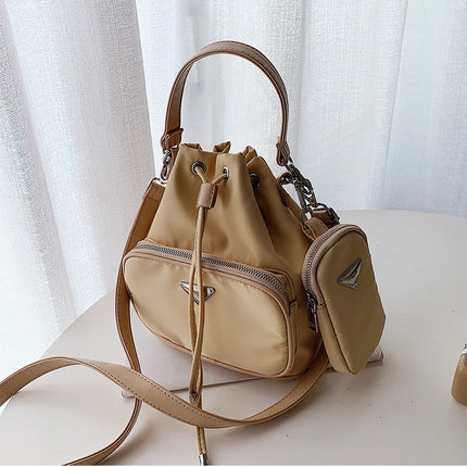 SAMA Nylon Shoulder Tote for Women – Lightweight, Daily Carry