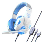 white blue