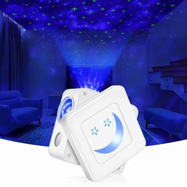 SAMA - LED Starry Sky Projector Lamp with White Noise & Moonlight Effect