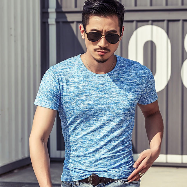 SAMA Men’s Camo T-Shirt – Slim Fit Cotton UV-Resistant Tee