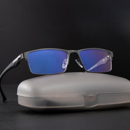 SAMA - Titanium Blue Light Glasses – Anti-Eye Strain Gaming Eyewear