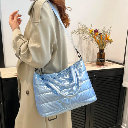 SAMA - PU Leather Crossbody Bag – Adjustable Strap & Zipper Closure