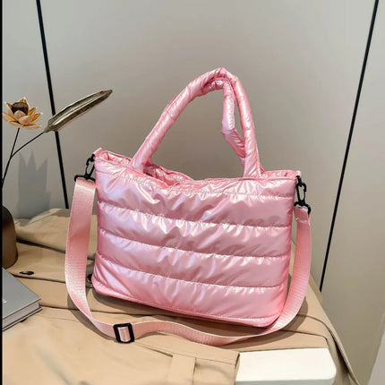 SAMA - PU Leather Crossbody Bag – Adjustable Strap & Zipper Closure