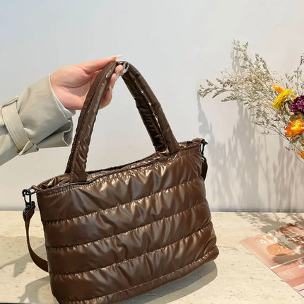 SAMA - PU Leather Crossbody Bag – Adjustable Strap & Zipper Closure